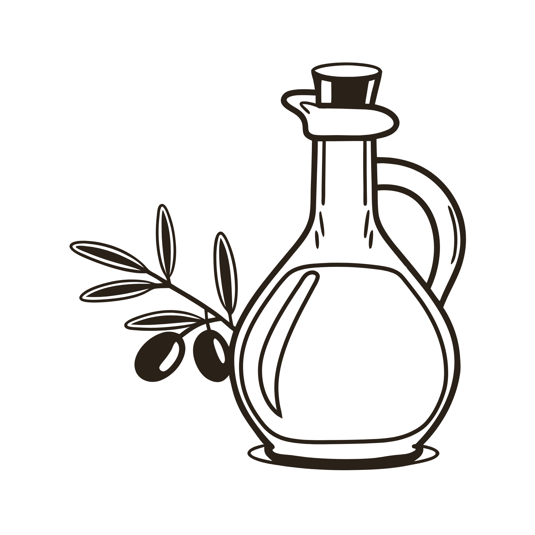 Zakynthian olive oil icon